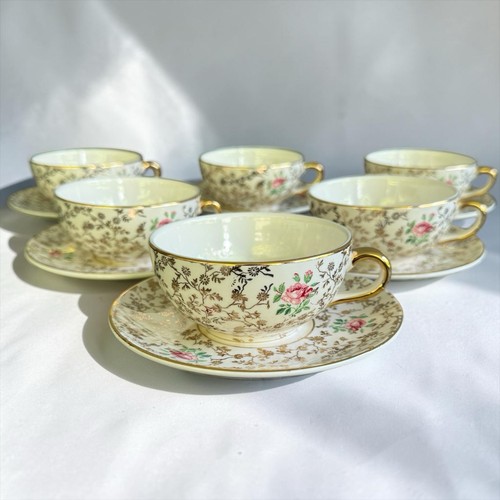 Tasse thé soucoupes - &,