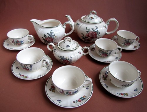 Service thé tasses - service, à