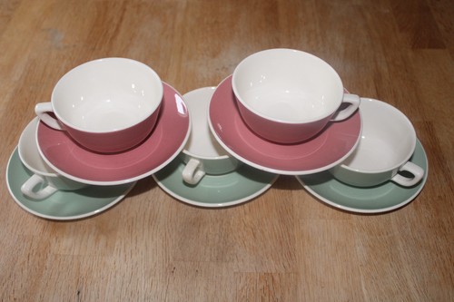 Tasses café soucoupes - 6,